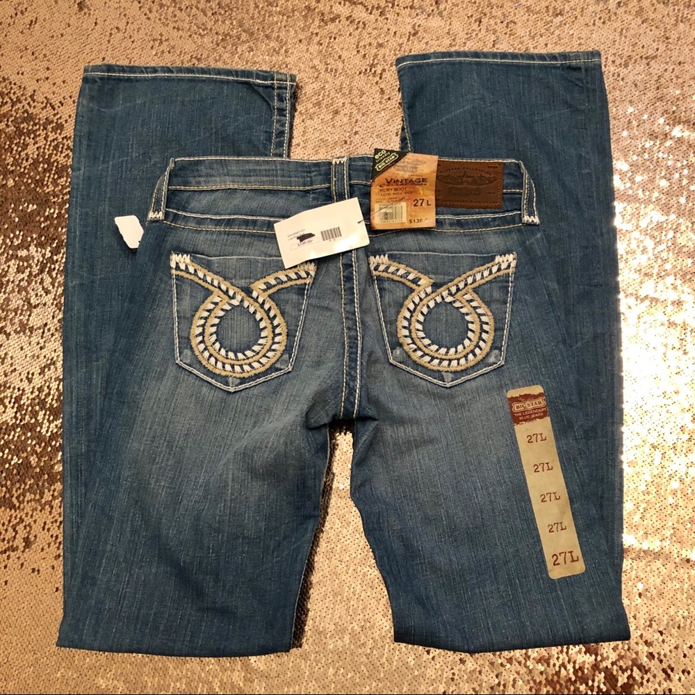 ✨BiG STAR lowrise REMY Jeans Boot Cut  👢 ✨